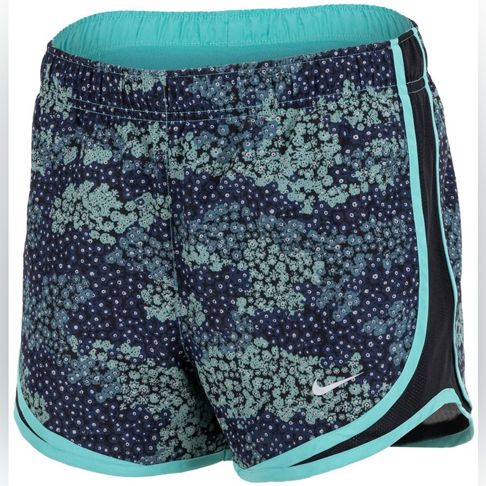 Nike Black and Blue Athletic Shorts Lightweight Running